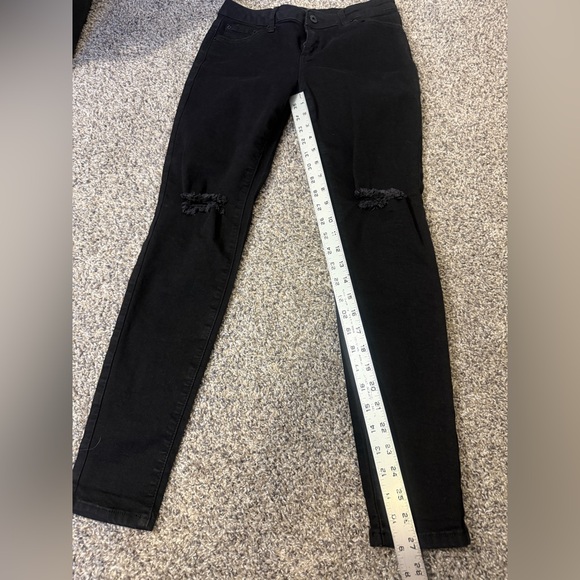 Special A Black Distressed Women's Jeans - Picture 4 of 4